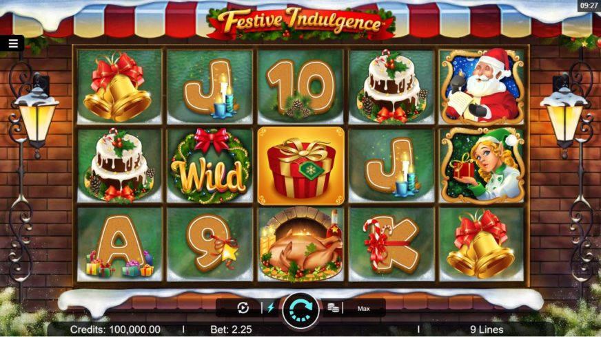 Festive Indulgence slot screen 1