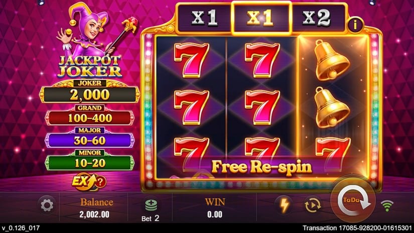 Jackpot Joker slot screen 4