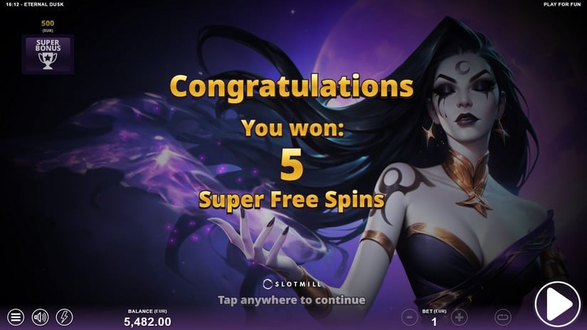 Eternal Dusk slot screen 4