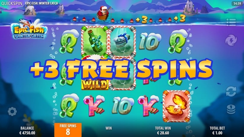 Epic Fish Winter Catch slot screen 4