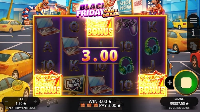 Black Friday slot screen 2