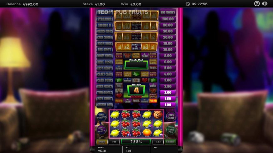 Ted Pub Fruit Series slot screen 2