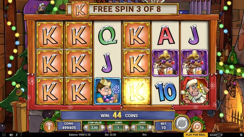 Naughty Nick’s Book slot screen 5