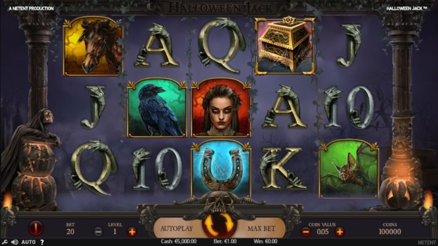Halloween Jack slot screen 1