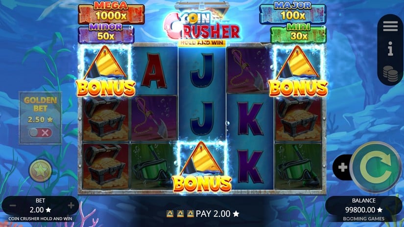 Coin Crusher slot screen 2