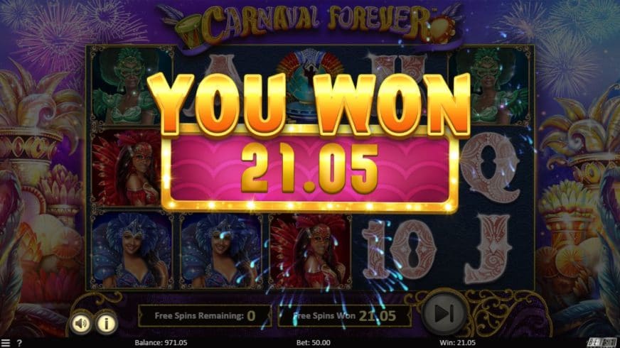 Carnaval Forever slot screen 5