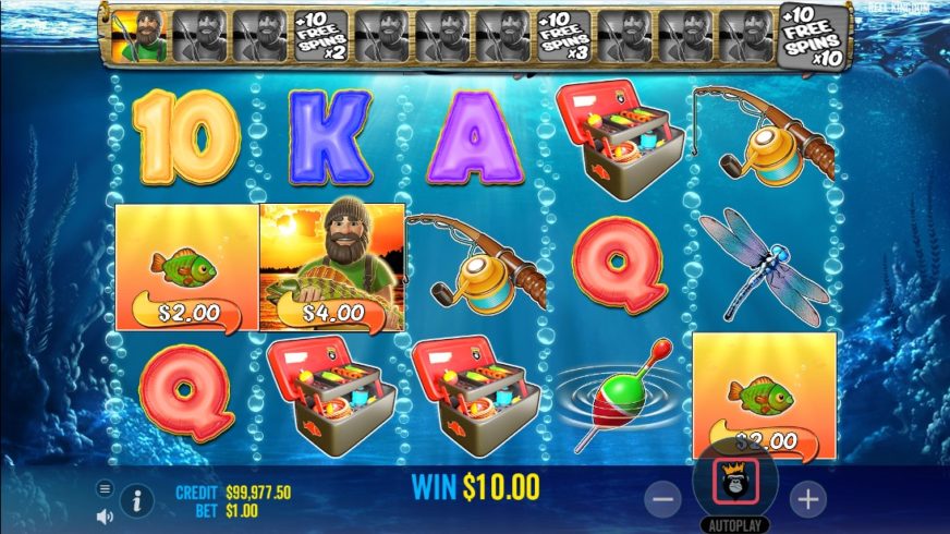 Big Bass Bonanza slot screen 3