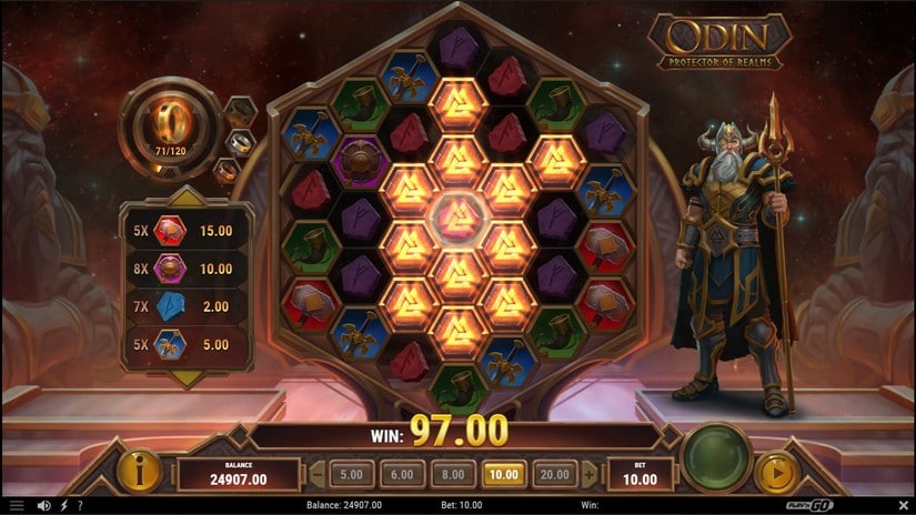 Odin Protector of Realms slot screen 4
