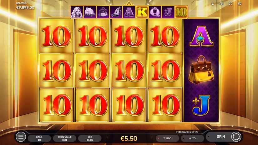 Book of Lady slot screen 9