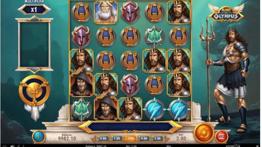 Rise Of Olympus slot screen 2