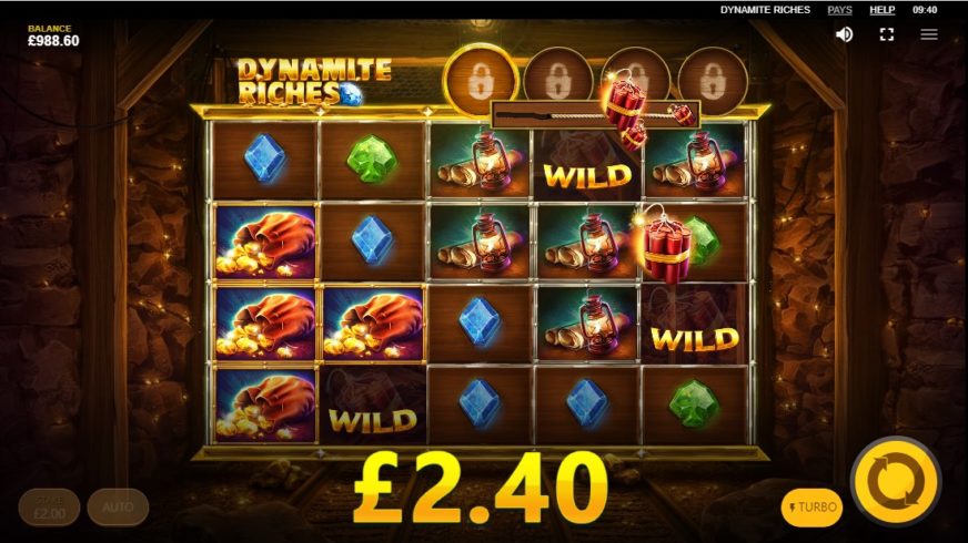 Dynamite Riches slot screen 2