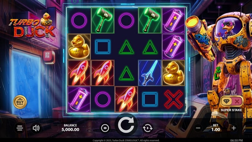 Turbo Duck slot screen 1
