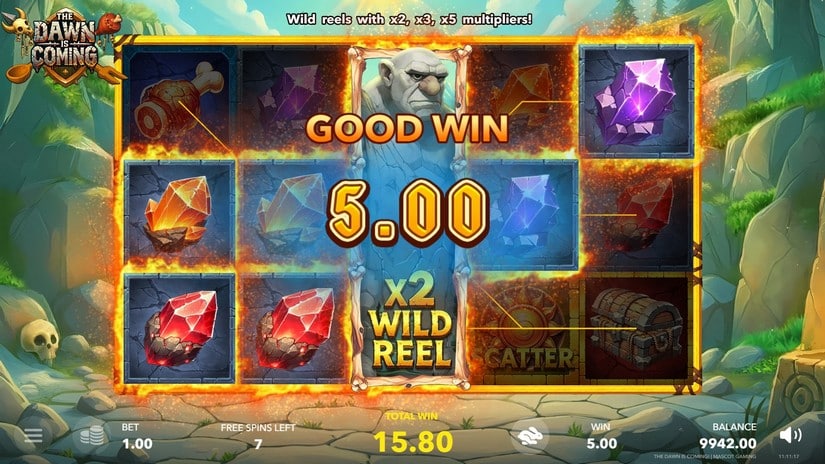 The Dawn is Coming! slot screen 4