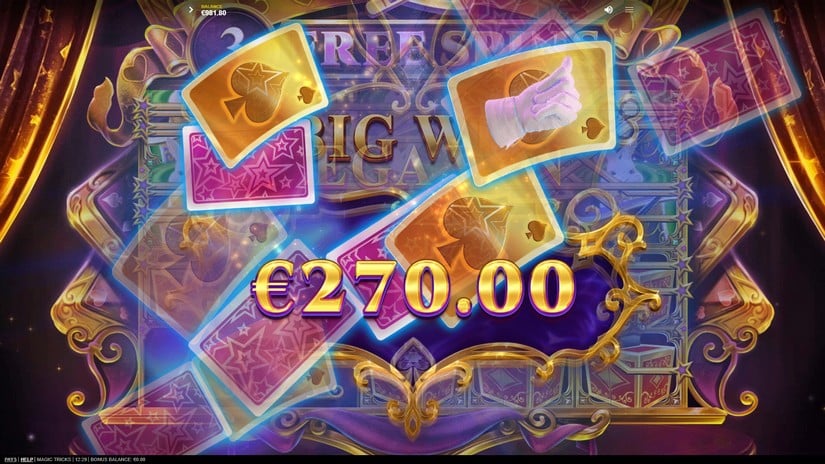 Magic Tricks slot screen 8