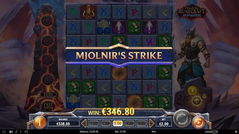 Viking Runecraft: Apocalypse slot screen 4