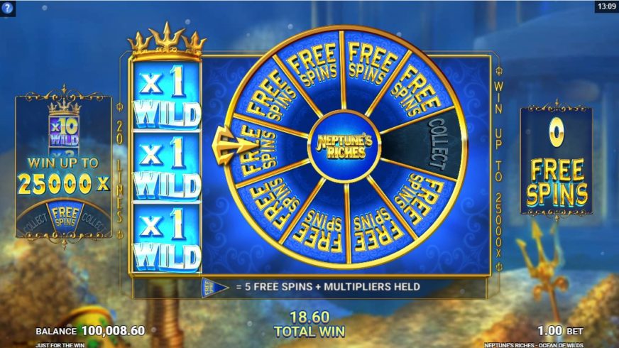 Neptune’s Riches: Ocean of Wilds slot screen 6