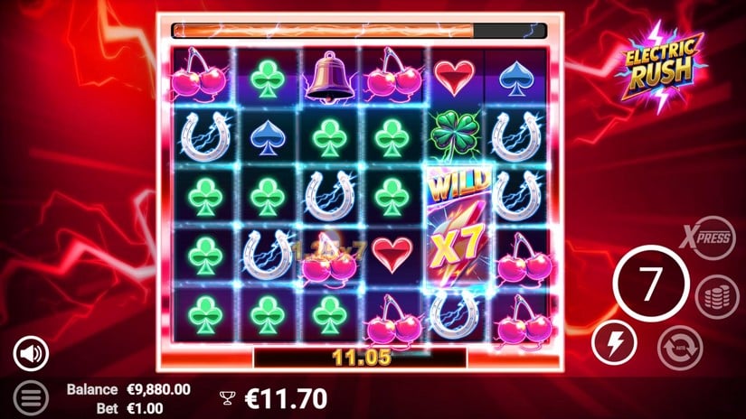 Electric Rush slot screen 5