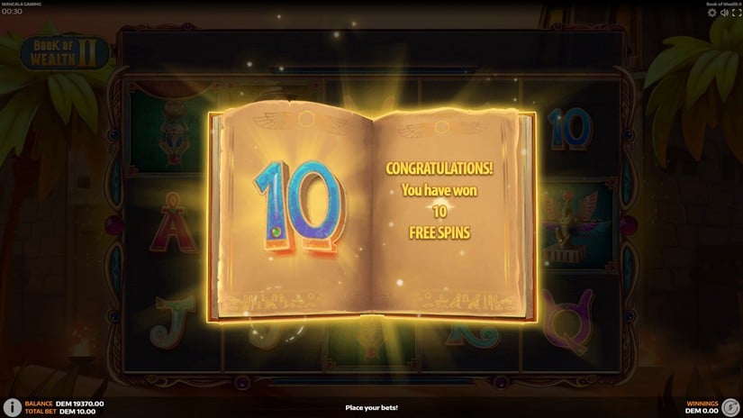 Book of Wealth II slot screen 3