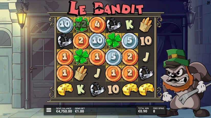 Le Bandit slot screen 5