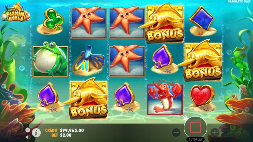 Fishin’ Reels slot screen 2