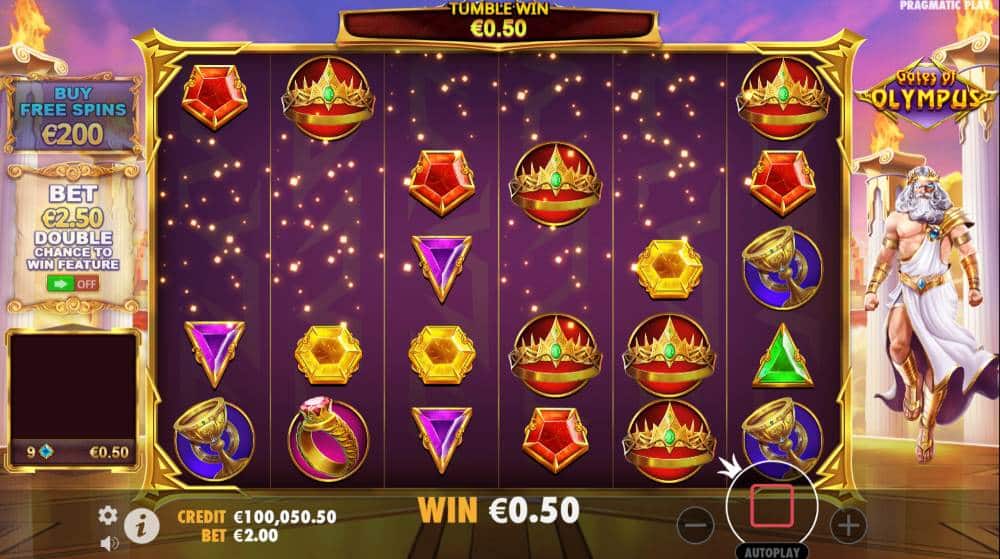 Gates of Olympus tumbles