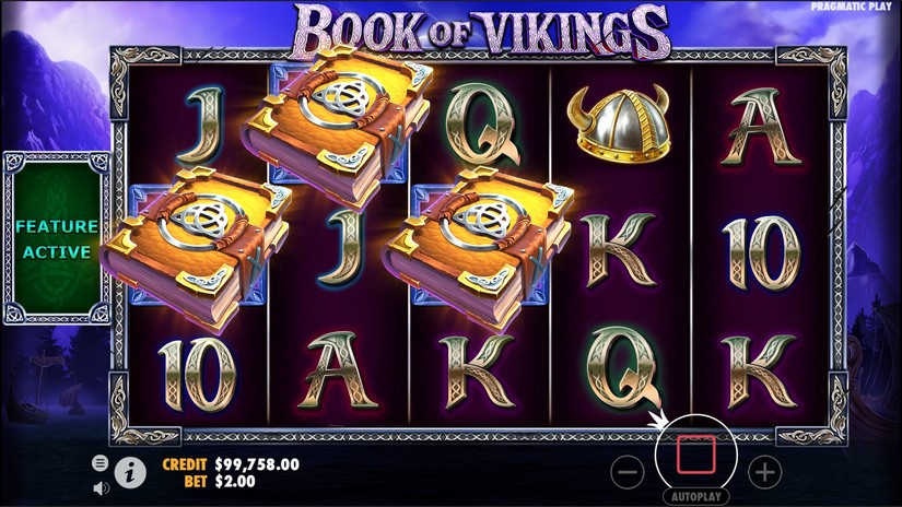 Book of Vikings slot screen 2