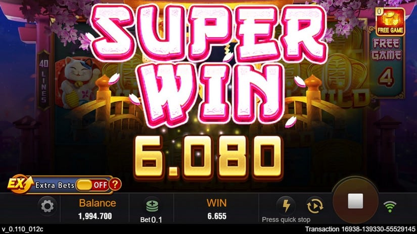 Neko Fortune slot screen 6