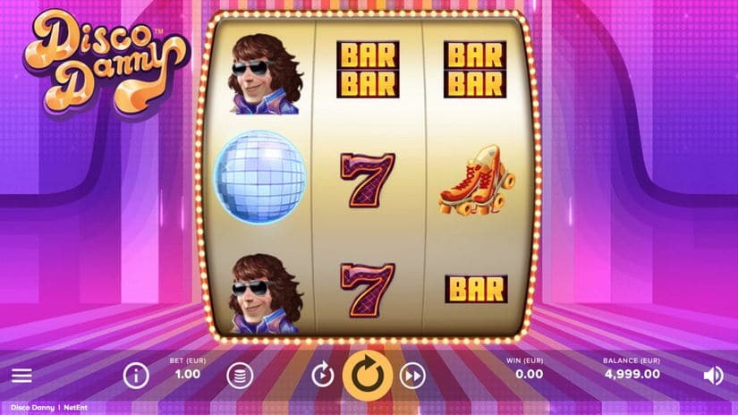Disco Danny slot screen 1