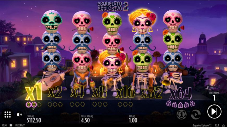 Esqueleto Explosivo 2 slot screen 6