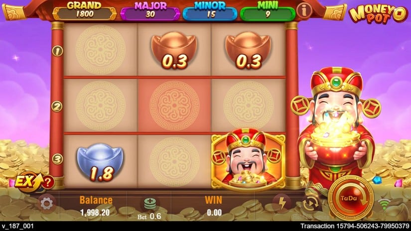Money Pot slot screen 2