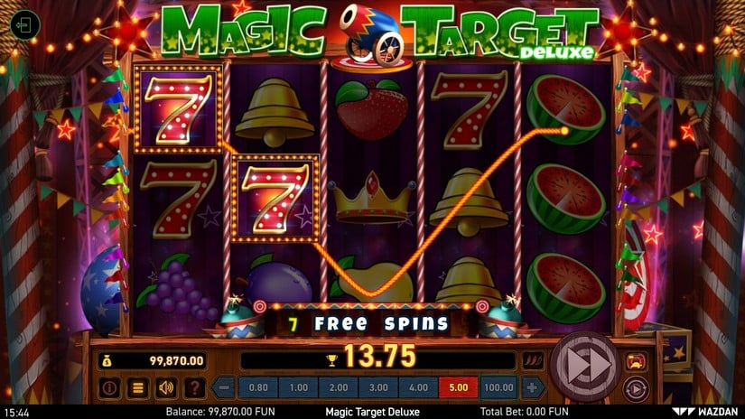 Magic Target Deluxe slot screen 4
