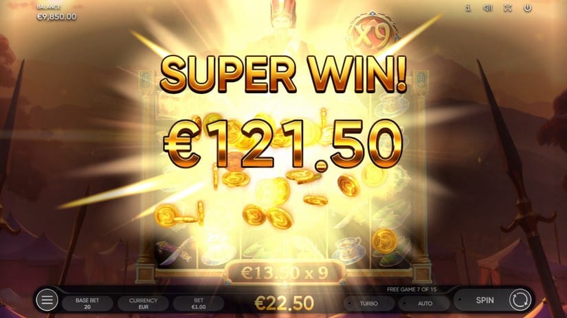 Janissaries slot screen 6