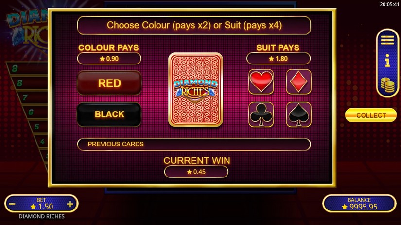 Diamond Riches slot screen 3