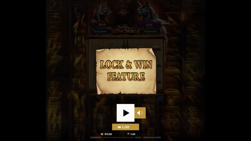 The Way of the Dead slot screen 2