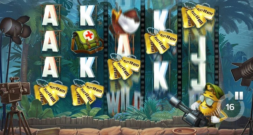 Platooners slot screen 5