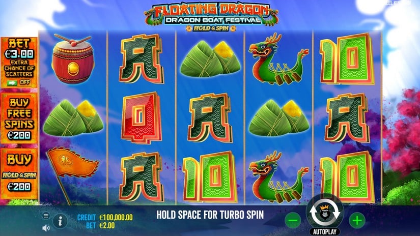 Floating Dragon – Dragon Boat Festival slot screen 1