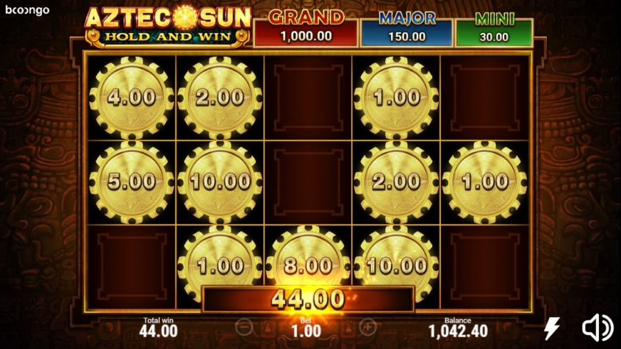 Aztec Sun: Hold and Win slot screen 4