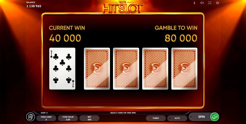 2021 HIT slot screen 6