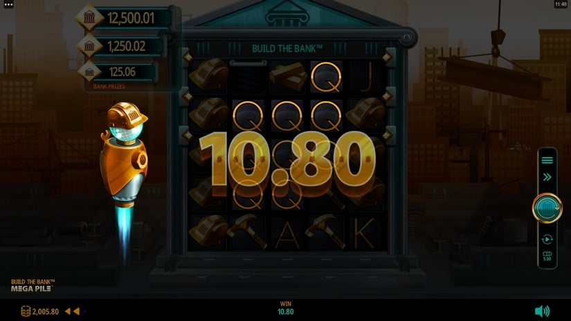 Build the Bank slot screen 2