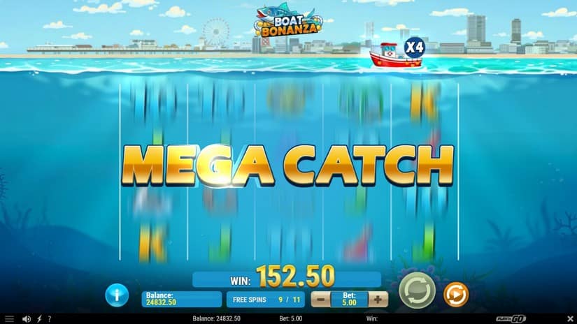 Boat Bonanza slot screen 6