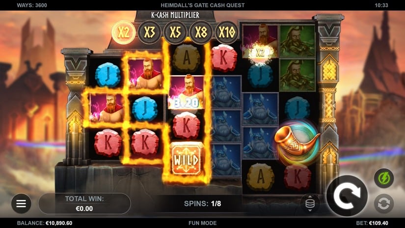 Heimdalls Gate Cash Quest slot screen 3