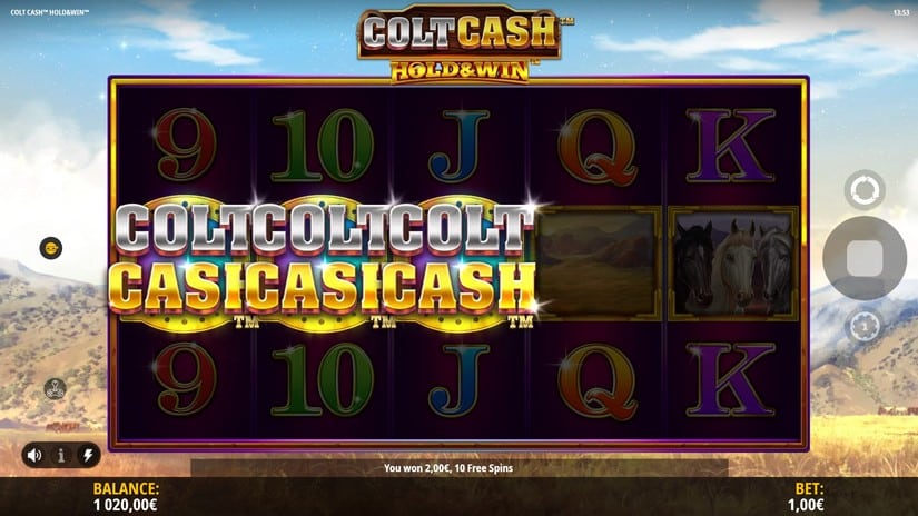 Colt Cash: Hold & Win slot screen 5
