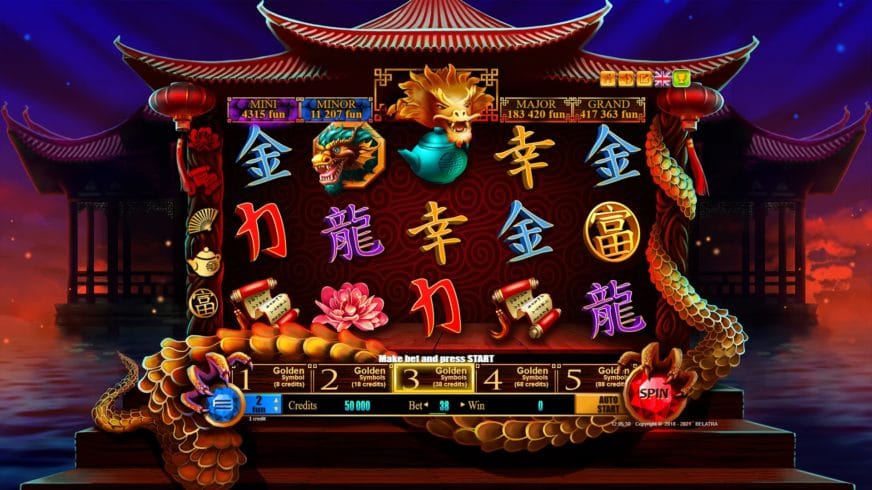 88 Dragons Bounty slot screen 1