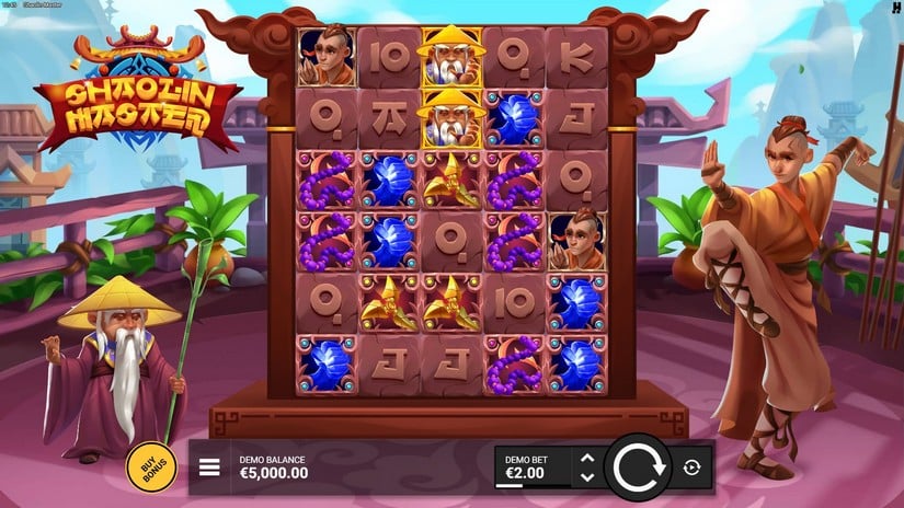 Shaolin Master slot screen 1