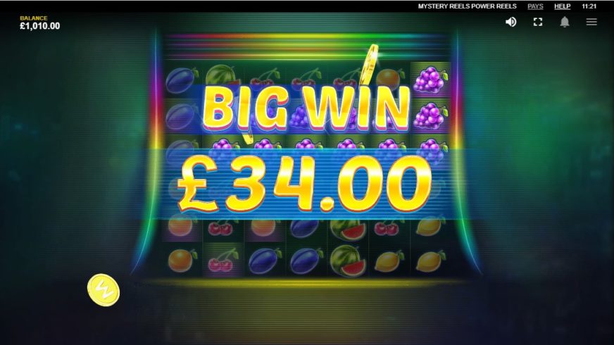Mystery Reels Power Reels slot screen 3