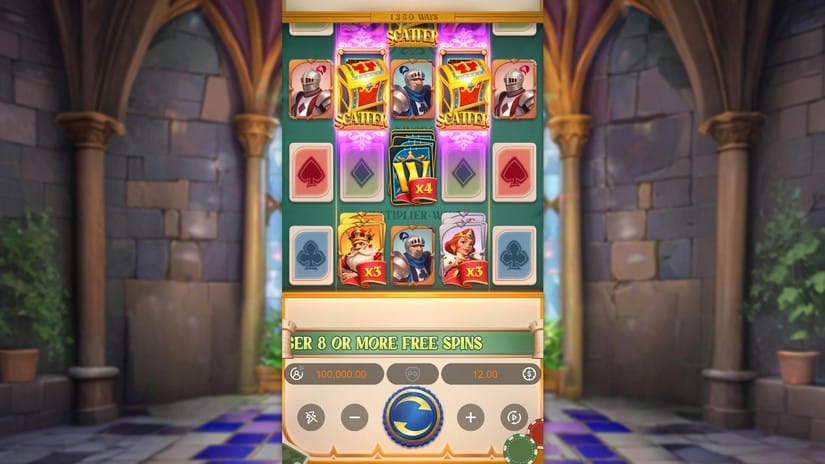 Poker Kingdom Win slot screen 1