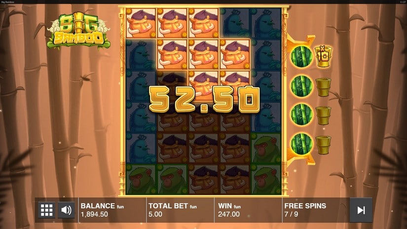 Big Bamboo slot screen 7