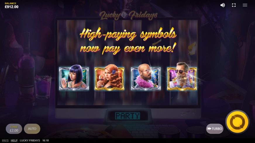 Lucky Fridays slot screen 2