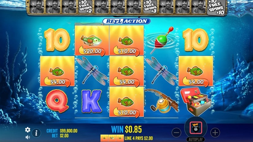 Big Bass Bonanza – Reel Action slot screen 4