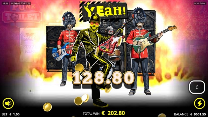 Punk Toilet slot screen 7